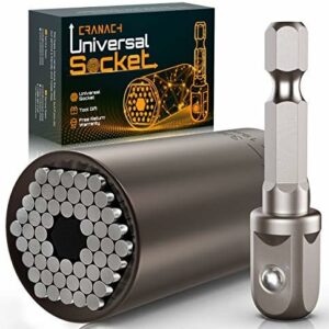 Stocking Stuffers Super Universal Socket - Tools Gifts for Men Women Grip Socket with Power Drill Adapter Cool Gadgets for Men Car Guy Birthday Gift Ideas for Grandpa Dad Stuff Husband Christmas Gifts