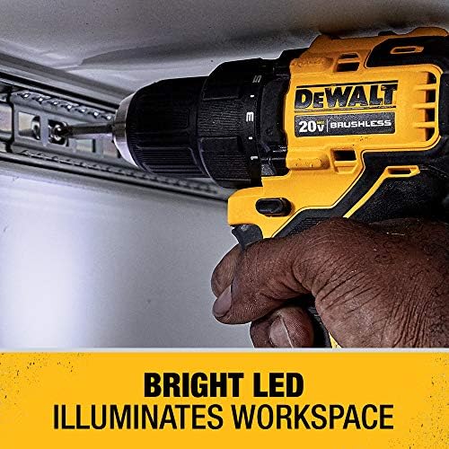 DEWALT ATOMIC 20V MAX* Cordless Drill Combo Kit , Compact (DCK278C2) - Image 5