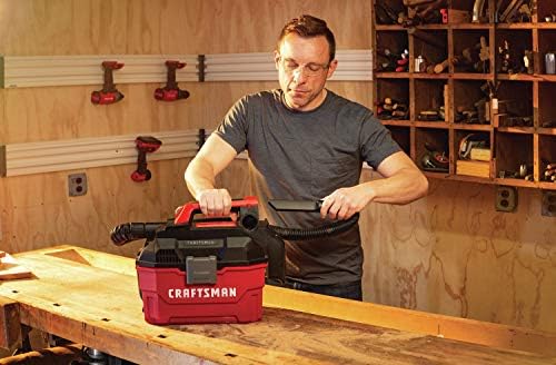 CRAFTSMAN V20 Cordless Vacuum Cleaner, Shop Vac Wet/Dry, 2 Gallon, 7ft Hose, Bare Tool Only (CMCV002B) - Image 11