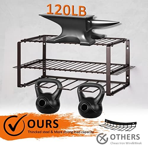 BSRHOME Power Tool Organizer Heavy Duty Tool Shelf Organizer | Wall Mounted Garage Storage Rack for Handheld & Power Tools | Perfect for Father's Day - Image 2