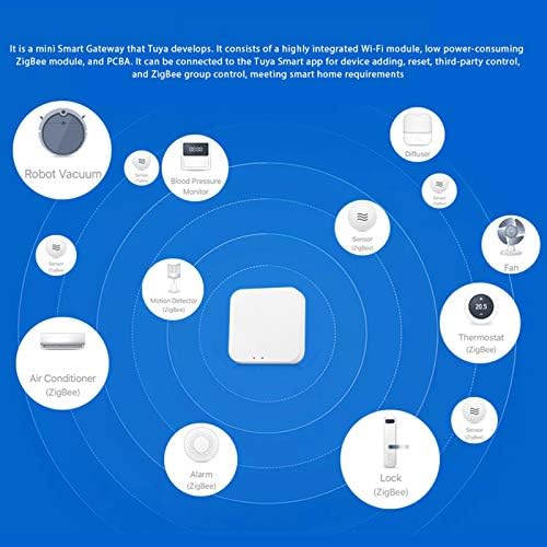 Tuya ZigBee Smart Gateway Hub Smart Home Bridge Tuya/Smart Life APP Wirel Remote Controller for All Tuya ZigBee 3.0 Smart Products - Image 3
