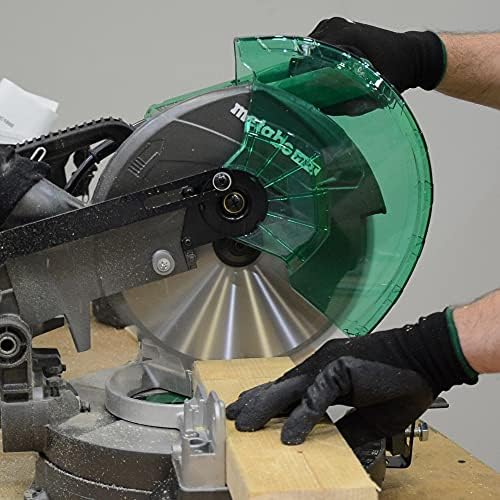 Metabo HPT 10-Inch Compound Miter Saw | 0-52 Degrees Miter Cutting Range (Left/Right) | 0-45 Degrees Bevel Cutting Range (Left) | 15-Amp Motor | Includes 10-Inch 24T TCT Saw Blade | C10FCGS - Image 3