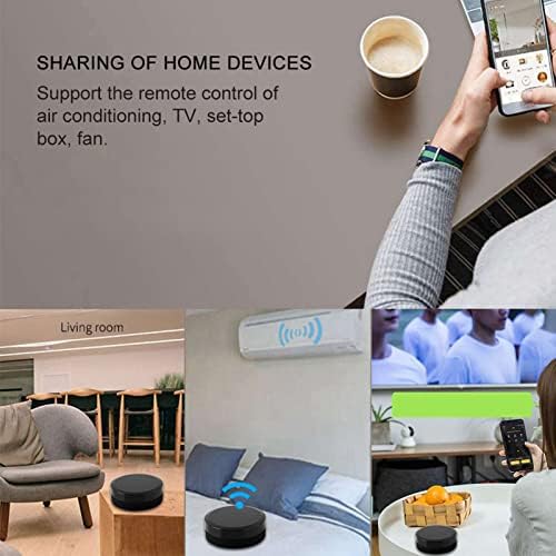 IR Control Hub, Universal Smart Electric Infrared Gateway Support APP Remote Control, Home Automation Smart Sensor Compatible with Google Assistant - Image 5