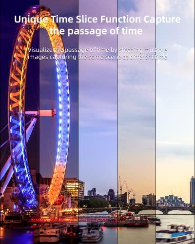 ATLI 1080P Time Lapse Camera APP Control WiFi HDR Manual Focus Timelapse Video for Plant Flower Indoor (Black) - Image 3