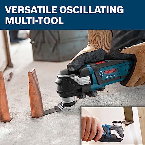 BOSCH GXL18V-901B25 18V 9-Tool Combo Kit 2-In-1 Bit/Socket Impact Driver, Hammer Drill/Driver, Recip Saw, Circ Saw, Oscillating Tool, Angle Grinder, Vacuum, Worklight, (2) CORE18V 4 Ah Batteries - Image 19