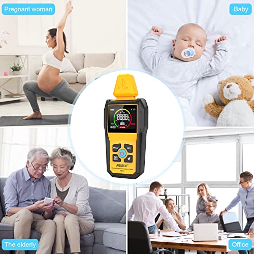 EMF Meter MESTEK Electromagnetic Field Radiation Detector Handheld Digital LCD EMF Reader, Temperature Detector,Tester for Home EMF Inspections, Office, Outdoor and Ghost Hunting - Image 8