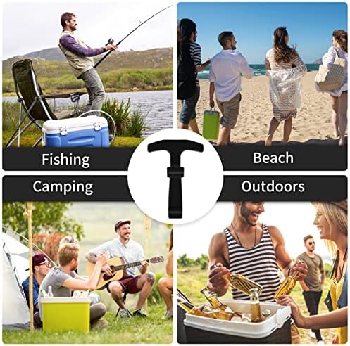 Olaismln Cooler Lid Latches Replacement Compatible with Yeti, RTIC and Other Related Coolers, T-Latches Made of Premium Hard Durable Rubber, Help Save Fingers/Knuckles（2 Pack） - Image 4