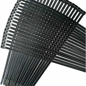 26 Inch Zip Ties Heavy Duty by Strong Ties - 50 Cable Ties Per Pack - Black Zip Ties 200lb Tensile Strength - All Weather UV Resistant, Indoor or Outdoor