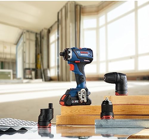 BOSCH GXL18V-270B22 18V 2-Tool Combo Kit with Chameleon Drill/Driver Featuring 5-In-1 Flexiclick® System and StarlockPlus® Oscillating Multi-Tool - Image 5