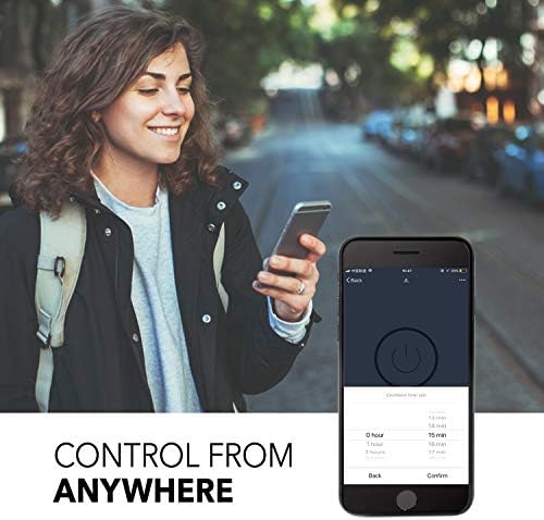 HBN Smart Plug Mini 15A, WiFi Smart Outlet Works with Alexa, Google Home Assistant, Remote Control with Timer Function, No Hub Required, ETL Certified, 2.4G WiFi Only, 4-Pack - Image 6