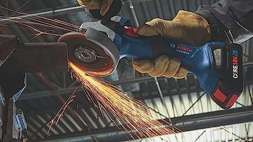 BOSCH GXL18V-901B25 18V 9-Tool Combo Kit 2-In-1 Bit/Socket Impact Driver, Hammer Drill/Driver, Recip Saw, Circ Saw, Oscillating Tool, Angle Grinder, Vacuum, Worklight, (2) CORE18V 4 Ah Batteries - Image 12