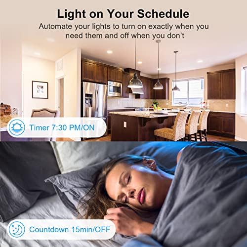 Smart Switch 2.4GHz WiFi Smart Light Switch Compatible with Alexa and Google Home - Image 5