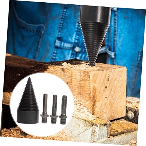 GANAZONO 1 Set Firewood Drill Log Splitter Electrical Tools Home Tools Electric Drills Bits Wood Splitting Bit Wood Drill Bit Drill Bit Firewood Splitter Wood Hex Drill Bit Household - Image 3