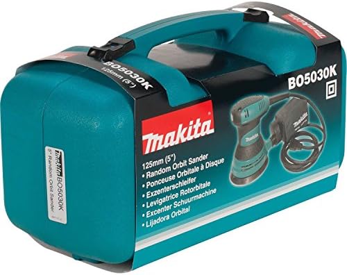 Makita BO5030K 5" Random Orbit Sander, with Tool Case - Image 9