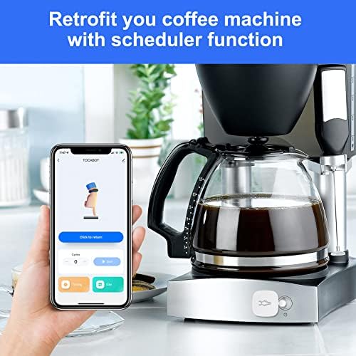 LINKSTYLE TOCABOT Smart Switch Bot Button Pusher, Light Switch Bluetooth Fingerbot with Smart Home Wireless Gateway Hub for App, Voice Controls and Remote Access - Image 5