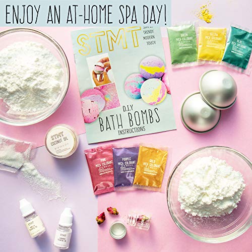 STMT D.I.Y. Bath Bomb Kit, STMT Kits for Girls, Bath Bomb Mold, Spa Kit for Kids, Bath Crumbles, Ages - 6+ - Image 3