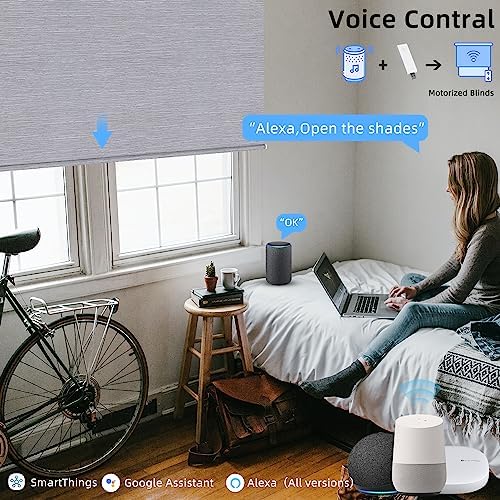 Smartwings Motorized Roller Shades Blinds Accessories Smart Link, Smart Bridge Home Automatic Smart Hub, Wi-Fi 2.4GHz, White - Image 3