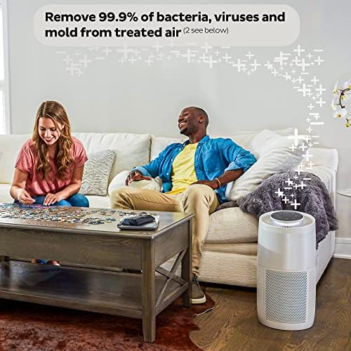 Instant HEPA Quiet Air Purifier, From the Makers of Instant Pot with Plasma Ion Technology for Rooms up to 1,940ft2, removes 99% of Dust, Smoke, Odors, Pollen & Pet Hair, for Bedrooms, Offices, Pearl - Image 7