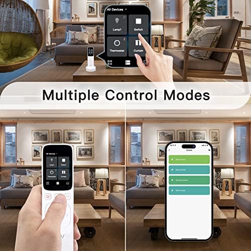 MOES WiFi Tuya Smart Central Control Panel Wireless Touch Screen Handheld IR Remote Controller for Home Appliance - Image 3