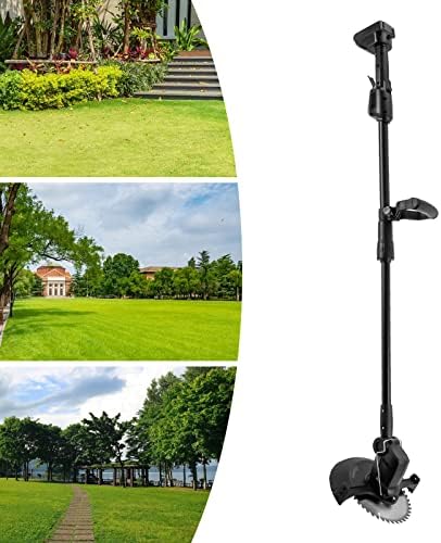 Cordless Weed Eater and Wacker with Electric Lawn Edger, Double Control and Waterproof Housing - Battery-Powered Trimmer Edger Lawn Tool for Home Lawn Mowing, Yard Landscaping, Orchard Pruning, etc. - Image 2