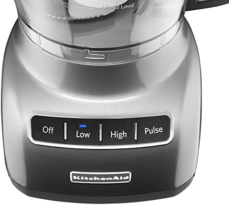 KitchenAid RKFP0922CU Food Processor with ExactSlice System 9-Cup, Contour Silver, (Renewed) - Image 4