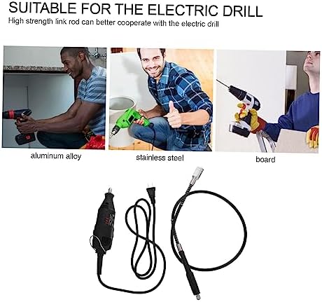 DOITOOL 1 Set Polisher Mini Hand Electric Drill Mini Multitool Rotary Tool for Sanding Polisher for Drill Cordless Polisher Drill Bit Kit Electric Jade Engraving Machine Household Grinder - Image 4