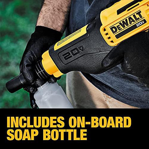 DEWALT Cordless Pressure Washer, Power Cleaner, 550-PSI, 1.0 GPM, Tool Only (DCPW550B) - Image 8