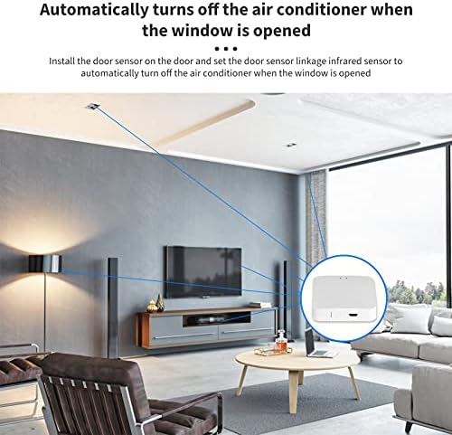 mewmewcat Gateway Hub Intelligent Central Hub WiFi Smart Home Bridge Wireless Remote Controller Multi-Device Linkage up to 60 Smart Devices Compatible with Alexa Assistant - Image 6