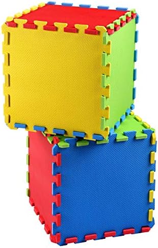 BalanceFrom Kid's Puzzle Exercise Play Mat with EVA Foam Interlocking Tiles - Image 4