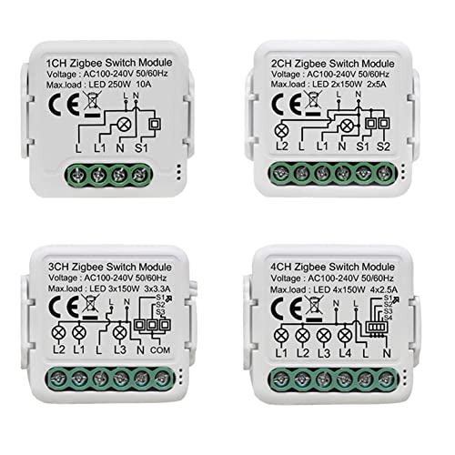 Jaquiain Tuya Zigbee Smart Switch Module Relay 4 Smartlife Wireless Control Compatible Home Yandex - Image 6