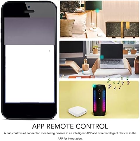 YOUTHINK WiFi Gateway, Smart Home Hub Infrared Sensing for Tuya APP Remote Control WiFi Bluetooth Gateway Hub for ZigBee - Image 7