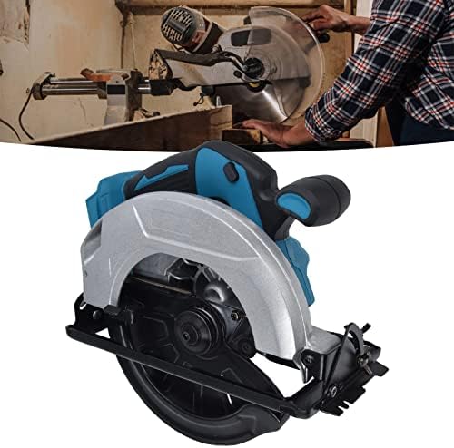 7?1/4in Circular Saw Stainless, Hand Circular Saw Lithium Circular Saw Steel PA6 Nylon Lithium Household Woodworking Saws for Wood - Image 5