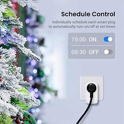 Broadlink Smart Plug, Wi-Fi Timer Adapter with Dimmable Night Light, 15 amp Outlet, Works with Alexa, Google Assistant, IFTTT, No Hub Required (SP4L-US) - Image 4