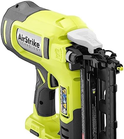 RYOBI ONE+ 18V 16-Gauge Cordless AirStrike Finish Nailer (Tool Only) - Image 3
