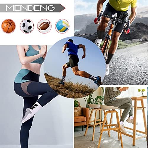 MENDENG Mens Grip Socks Soccer Non Slip Socks for Men Anti Slip Hospital Socks Grippers Non Skid Training Athletic Socks - Image 5