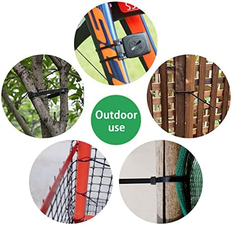 Zip Ties 12inch 1000 Pack, Black Cable Zip Ties 50 Pounds Tensile Strength Nylon Self-Locking Wire Ties Wraps for Outdoor and Indoor Use by ECRABONE - Image 6