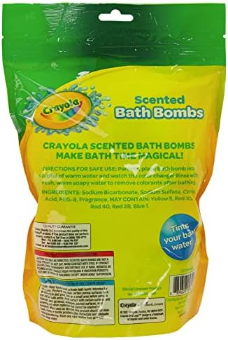 Crayola Colorful Scented Bath Bombs 7Ct - Image 3