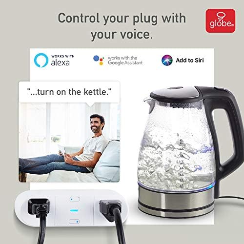 Globe Electric 50020 Collection Smart Plug, White - Image 4