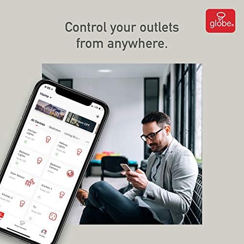 Globe Electric 50020 Collection Smart Plug, White - Image 5