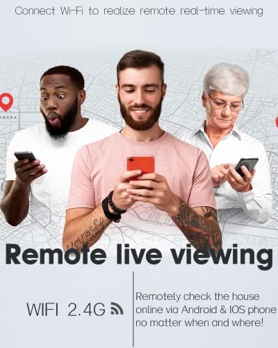 Lagasang Hidden Camera WiFi Mini Spy Camera Hidden Camera Wireless HD 1080P Small Camera with Motion Detection Spy Cameras for Home Security and Outdoor Nanny Cams - Image 7