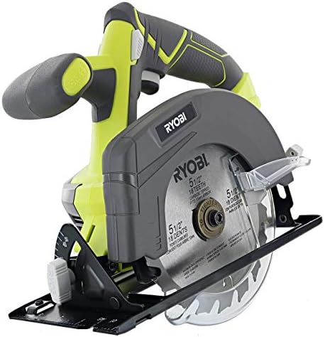 Ryobi One P505 18V Lithium Ion Cordless 5 1/2" 4,700 RPM Circular Saw (Battery Not Included, Power Tool Only), Green - Image 2