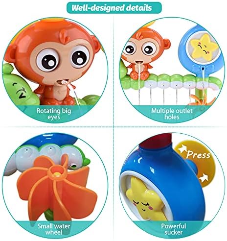 Bath Toys for Toddlers 1-3 Age 1 2 3 4 Year Old Boys Girls Toddler Bath Tub Toys for Kids Baby Infant Water Bath Tub Toys - Image 4