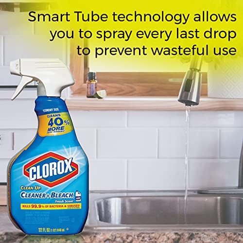 Daley Mint Towel + 2 Clean-Up Cleaner with Bleach, 32oz | Fresh Scent Bleach Spray | All Purpose House Cleaning for Kitchen, Bath, Tile, Counters - Image 5