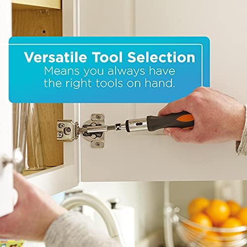 BLACK+DECKER 8V Drill & Home Tool Kit, 57 Piece (BDCD8PK) - Image 4