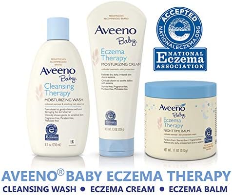 Aveeno Baby Eczema Therapy Soothing Bath Treatment for Relief of Dry, Itchy and Irritated Skin, Made with Soothing Natural Colloidal Oatmeal, 5 ct. - Image 4