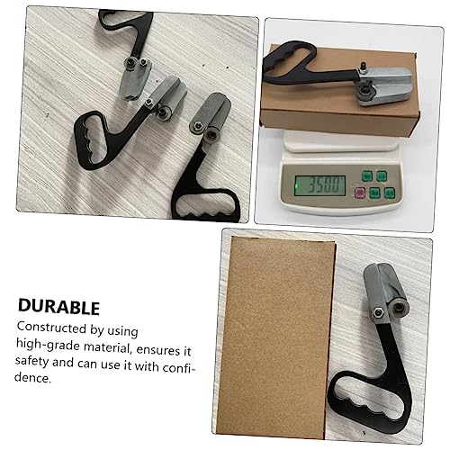 Yardwe 1pc Sheet Slicer Metal Cutters PVC Cutters Multitools Multi Tool PVC Plate Cutter Household Tools Hard Materials Cutter Metal Cutting Tool High Speed Steel Work Flat Black Sheet - Image 5