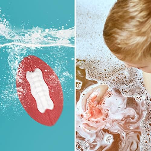 Bathletes 6pc Sporty Kids Bath Bombs Kit with Surprise Inside - Girls & Boys Bath Toys w/ 6 Sports Prizes - Perfect for Birthdays -Toddlers 3+ - Image 5