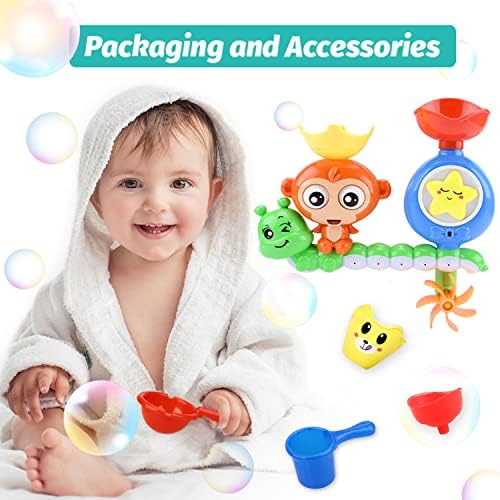 Bath Toys for Toddlers 1-3 Age 1 2 3 4 Year Old Boys Girls Toddler Bath Tub Toys for Kids Baby Infant Water Bath Tub Toys - Image 6