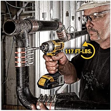 DEWALT 20V MAX Cordless Drill and Impact Driver, Power Tool Combo Kit with 2 Batteries and Charger, Yellow/Black (DCK240C2) - Image 6