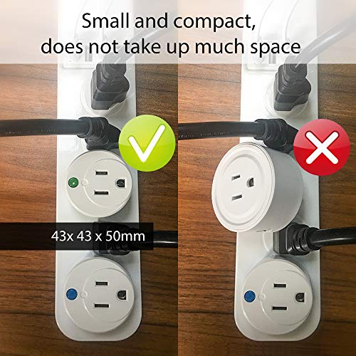 NEO Smart Plug, Z-Wave Plug Outlet with Timing and Energy Monitoring, Z-Wave Plus Plug for Home Security Automation, Work with ST, Grey (1PK) - Image 7